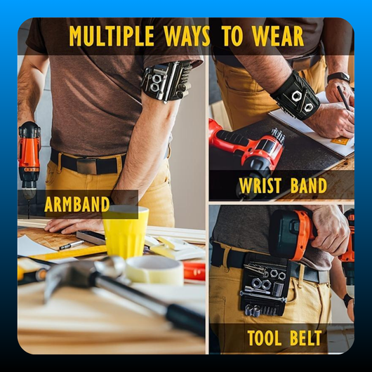Magnetic Wristband Tool Holder
