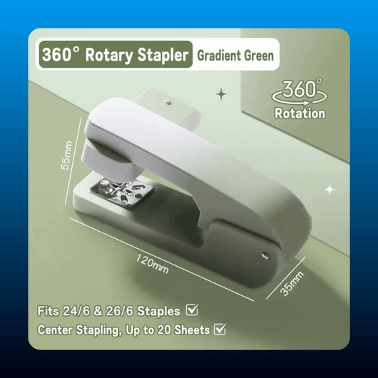 360-Degree Long Reach Rotary Stapler