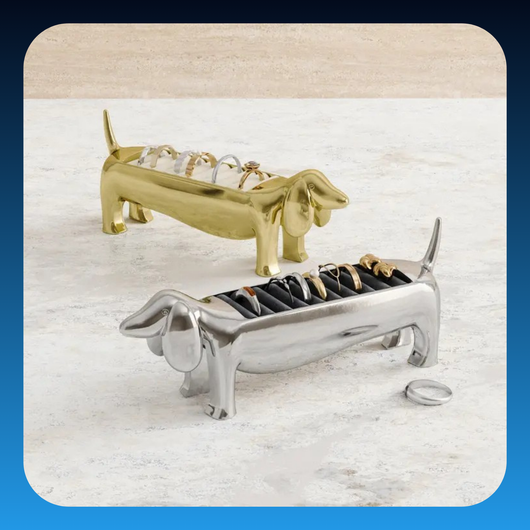Dachshund Decorative Ring Holder