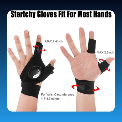LED Flashlight Gloves