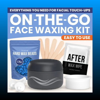 Easy to Use Nose & Brow Wax Kit