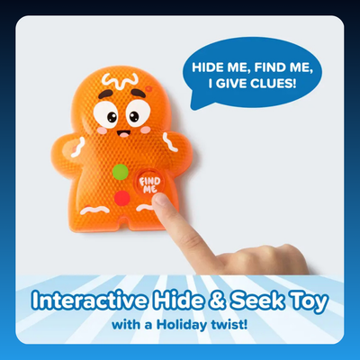 Gingerbread Interactive Hide and Seek Toy