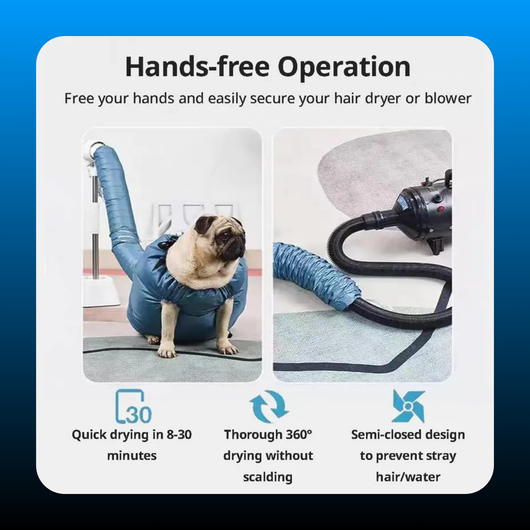 Quick Dry Pet Hair Drying Suit
