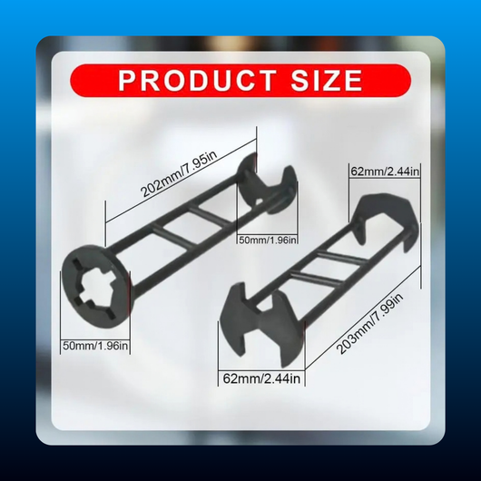 Multifunctional Sink Wrench Set (2 Piece)