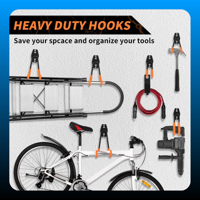 16 Pack Garage Hooks Heavy Duty Organization