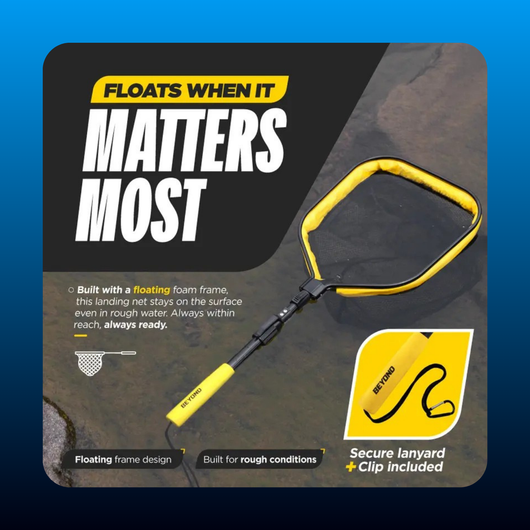 Floating Fishing Net with Handle