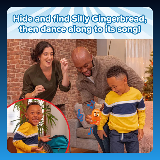 Gingerbread Interactive Hide and Seek Toy