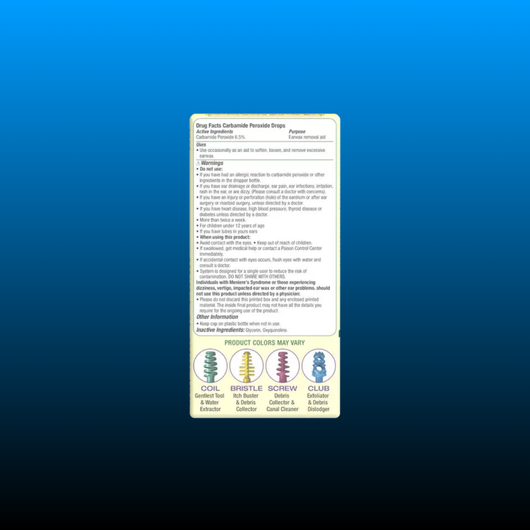 Ear Cleaning Tools with Ear Drops