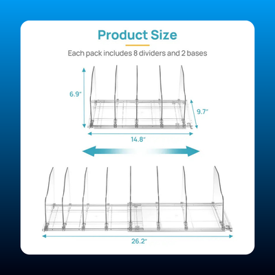 Purse Organizer for Closet Shelves