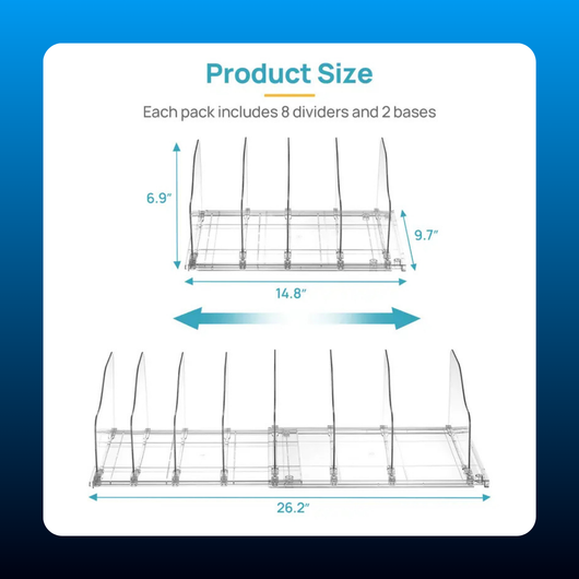 Purse Organizer for Closet Shelves