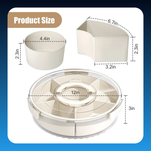 Rotating Snack Box Container