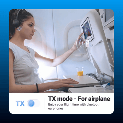 Airplane Bluetooth Audio Transmitter
