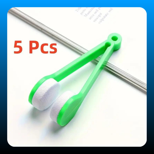 Eyeglass Microfiber Soft Brush Cleaning Tool (5 Pieces)