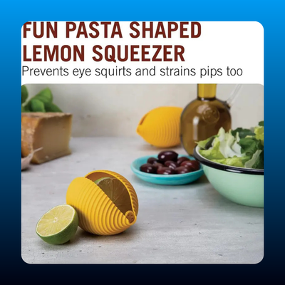 Silicone Lemon Squeezer in Pasta Shape