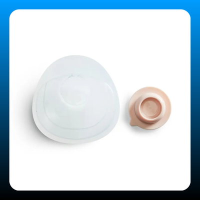 Silicone Breast Milk Collector Cups with Storage Plug