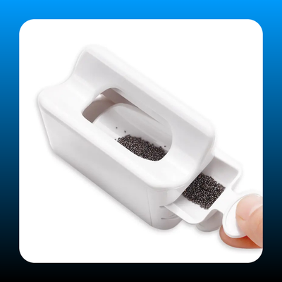 Multi-Functional Nail Powder Recycling Box Containers