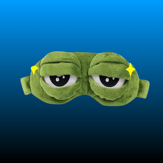 3D Frog Sleep Mask