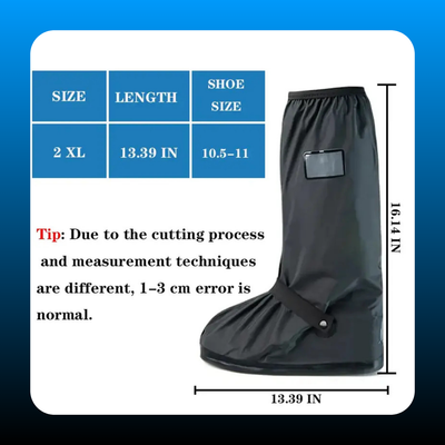 Waterproof Non-Slip Rain Shoe Covers