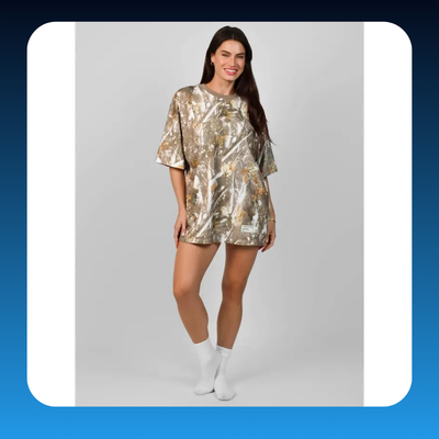 Oversized Camo Tee
