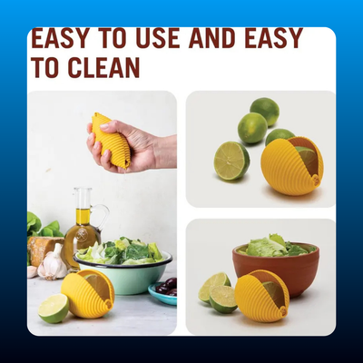Silicone Lemon Squeezer in Pasta Shape