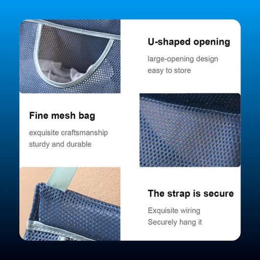 Wall-Mounted Trash Bag Storage Box