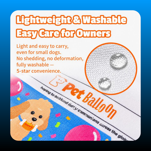 Durable Newspaper Pet Balloon Dog Toy