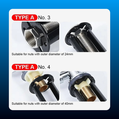 Multifunctional Sink Wrench Set (2 Piece)