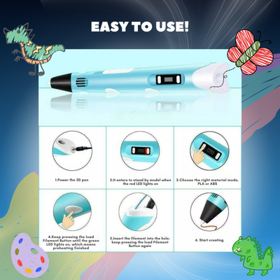 3D Printing Pen for Kids