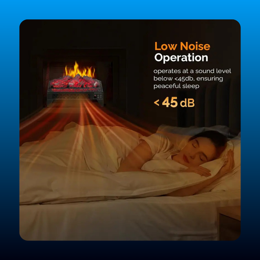 Electric Fireplace Log Insert