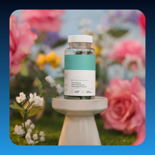 Chlorophyll Pill For Body Odor, Detox & Skin