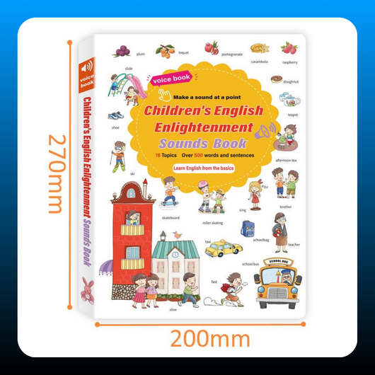 Interactive English Sound Book for Kids