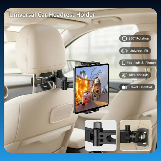Car Headrest Phone and Tablet Holder