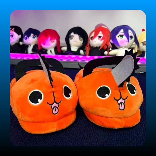 Anime Plush Slippers Freesize