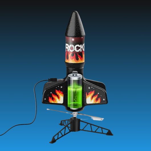 Self Launching Rocket Toy