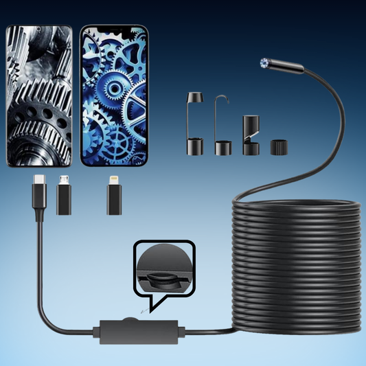 HD Flexible Inspection Camera with Light