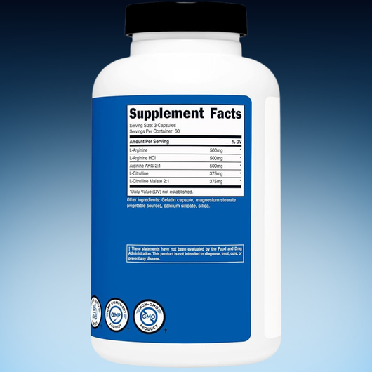 Nitric Oxide Pre-Workout Capsules