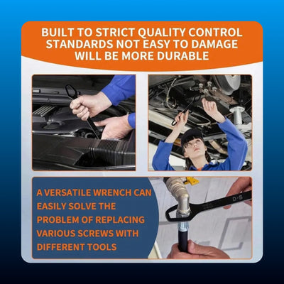 Dual Head Adjustable Spanner Wrench