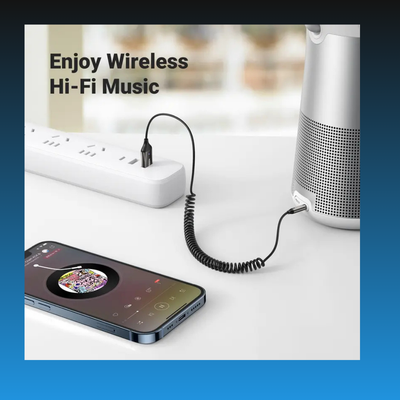 Aux to Bluetooth Wireless Receiver