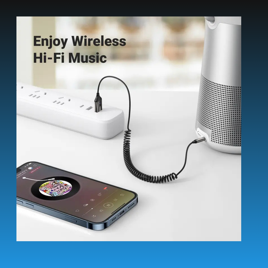 Aux to Bluetooth Wireless Receiver