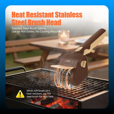 Electric BBQ Grill Cleaning Brush