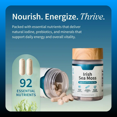 Irish Sea Moss Supplement Capsules