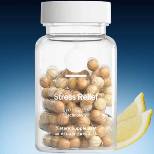 Stress Relief Capsules with 8 Hour Extended Release Support