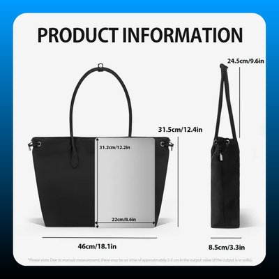 Versatile Large Capacity Tote Bag for Work & Travel