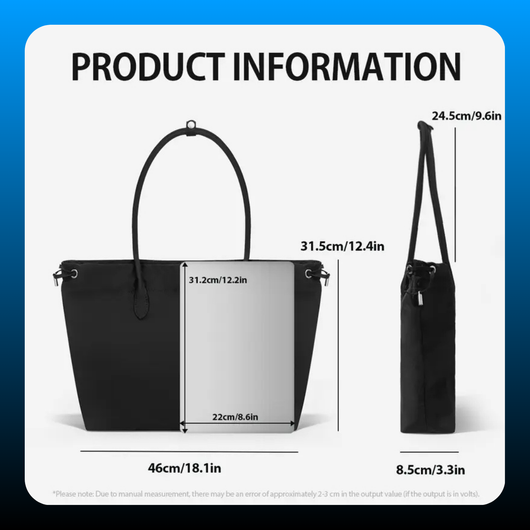 Versatile Large Capacity Tote Bag for Work & Travel