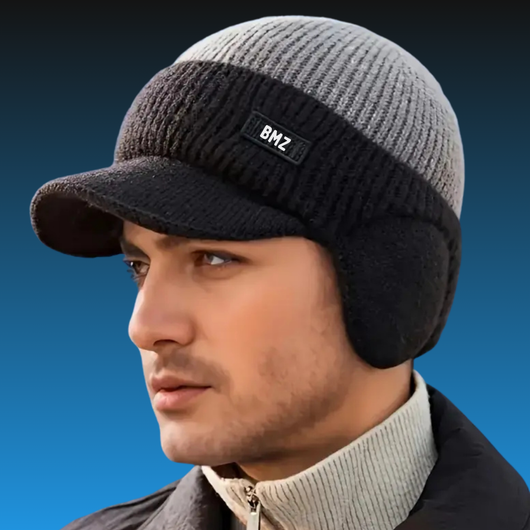 Winter Knitted Earflap Hat