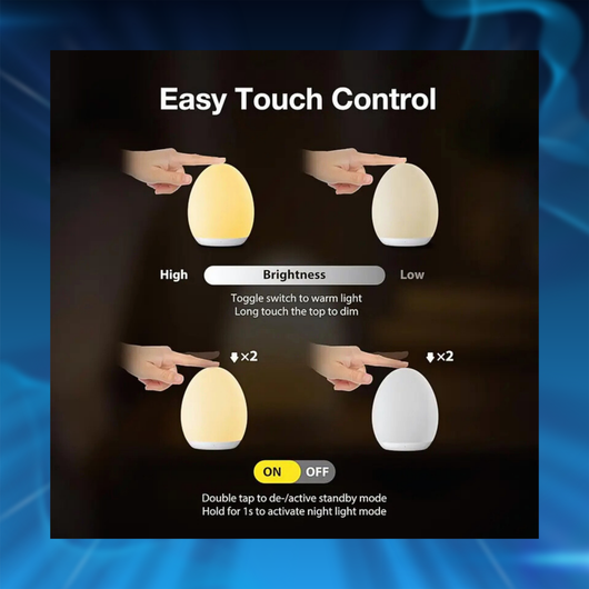 Egg Night Light for Nursery