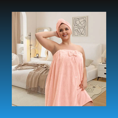 Plus Size Bath Skirt Set