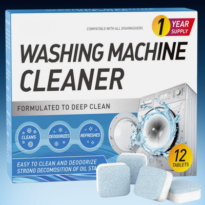 Deep Cleaning Washing Machine Tub Tablets (12 Pack)