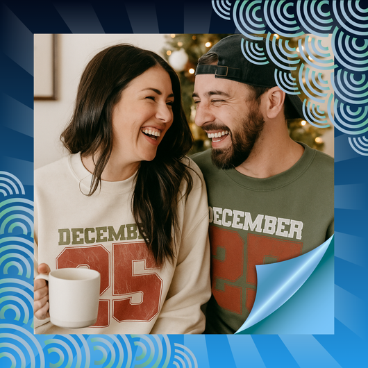 Retro Christmas Crewneck Sweatshirt