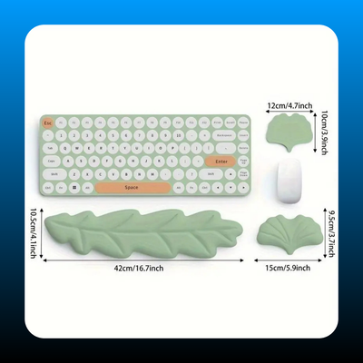 Keyboard Wrist Rest Pad Set